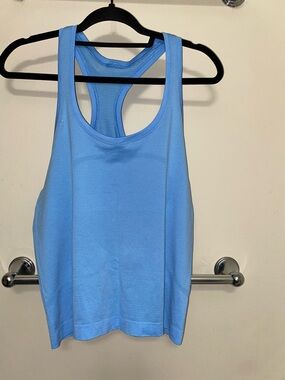 Light Blue Lululemon swiftly tech Racerback Tank Top